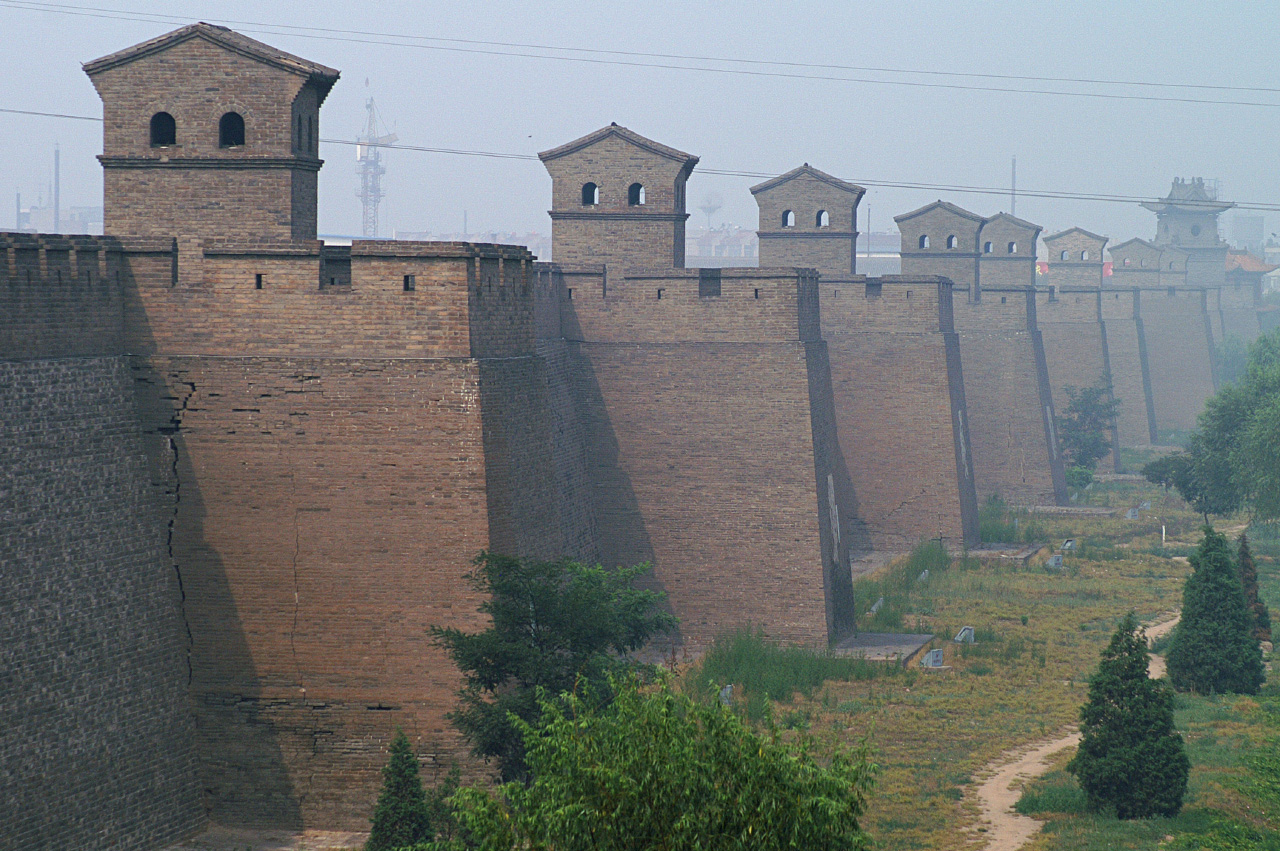 Pingyao City Wall w Chinach