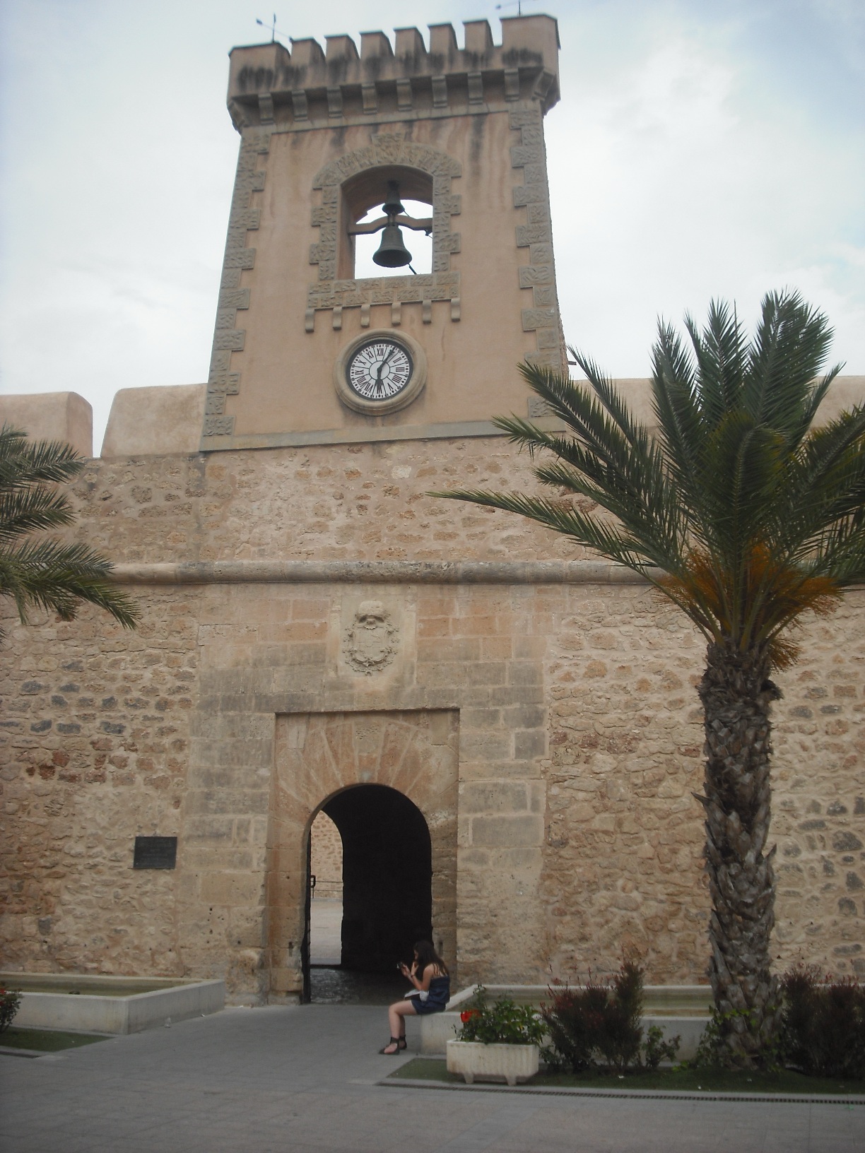 Castillo-Fortaleza de Santa Pola in Spain