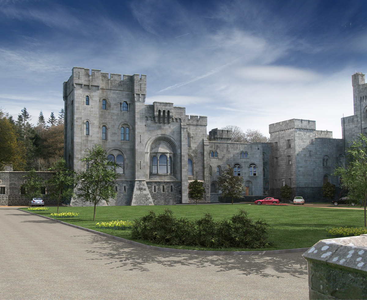 Gosford Castle in Northern Ireland
