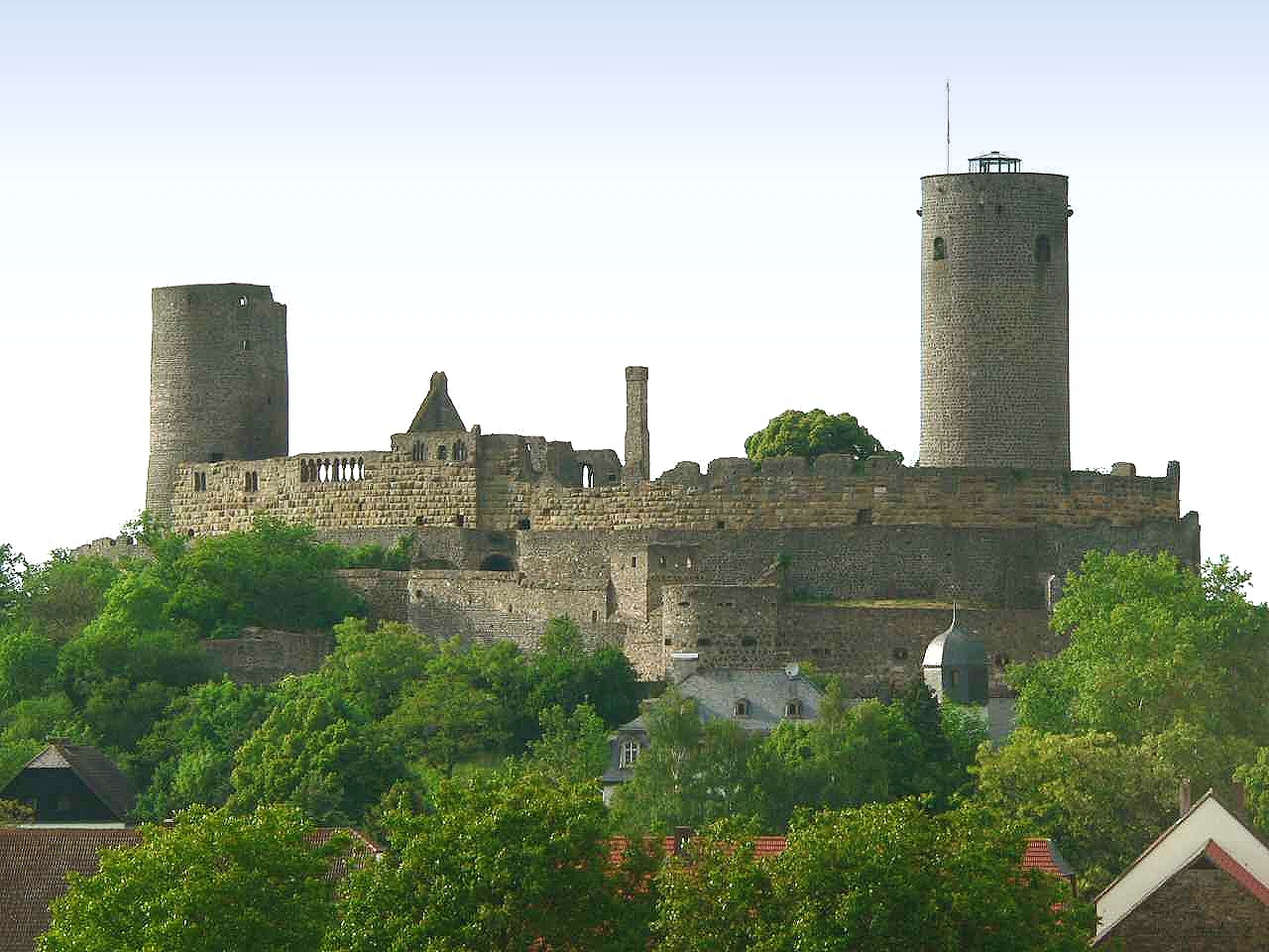 Münzenberg Castle in Germany