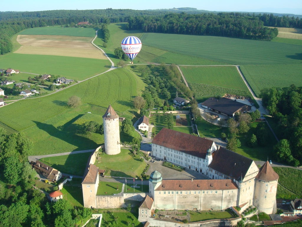Porrentruy Castle w Szwajcarii