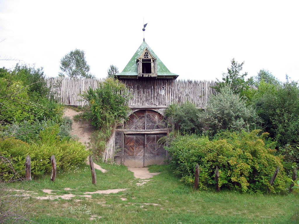 Zamek w Perejasławiu na Ukrainie