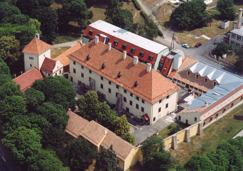 Castle of Devecser in Hungary