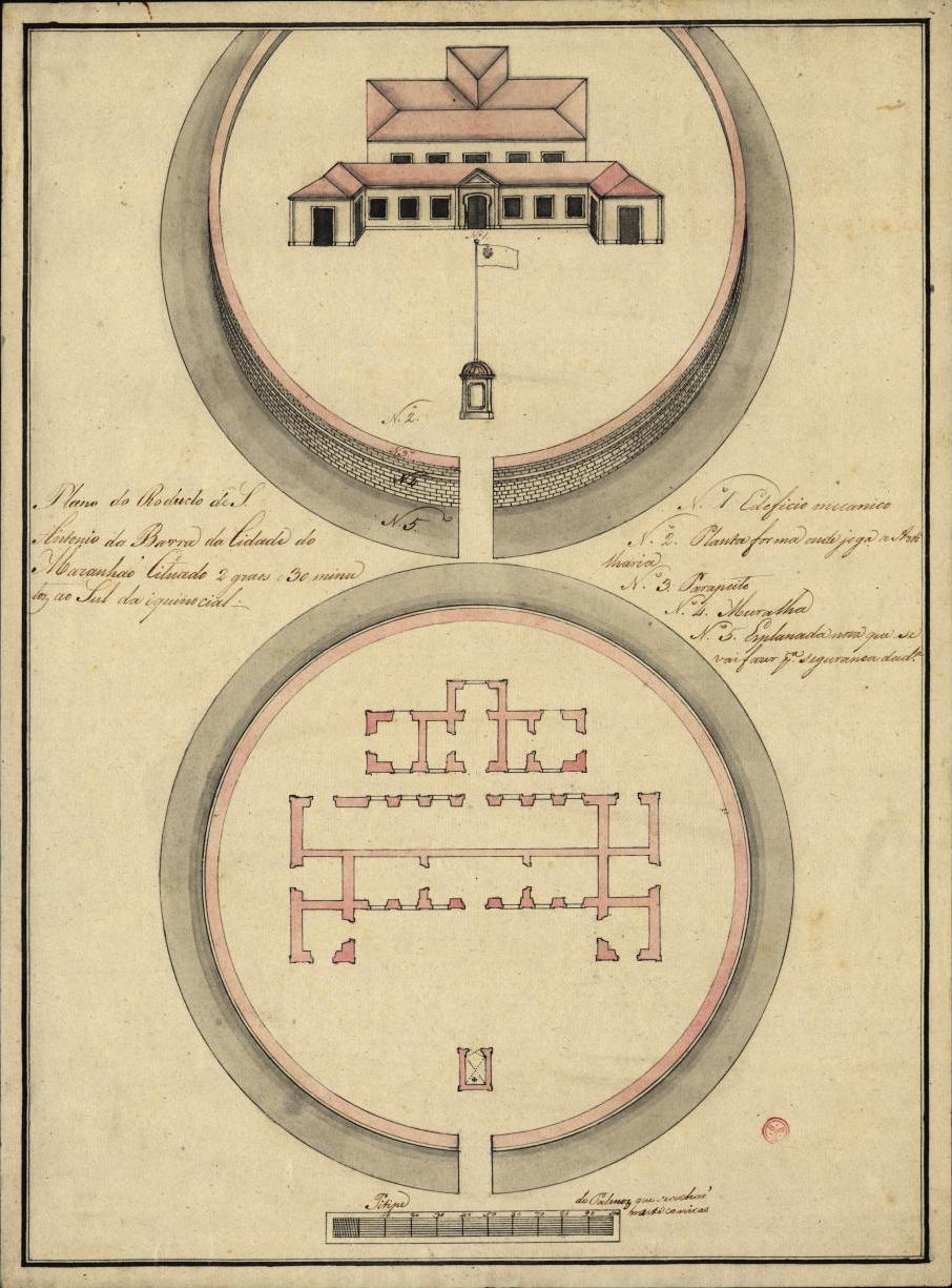Fortress of Santo António da Barra w Brazylii