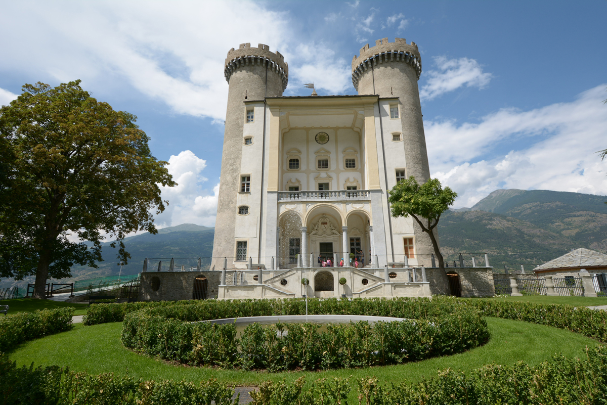 Castello di Aymavilles in Italien
