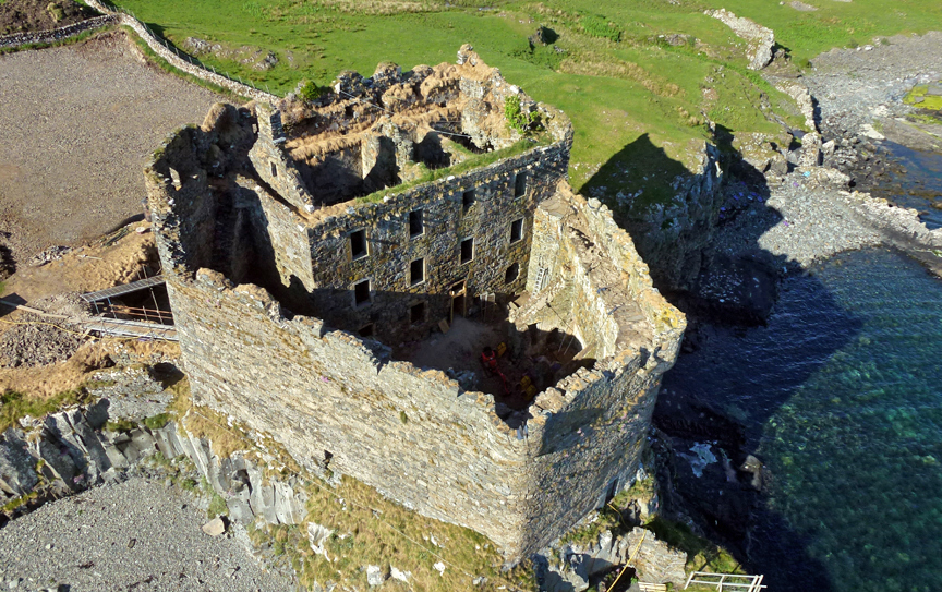 Mingary Castle in Scotland