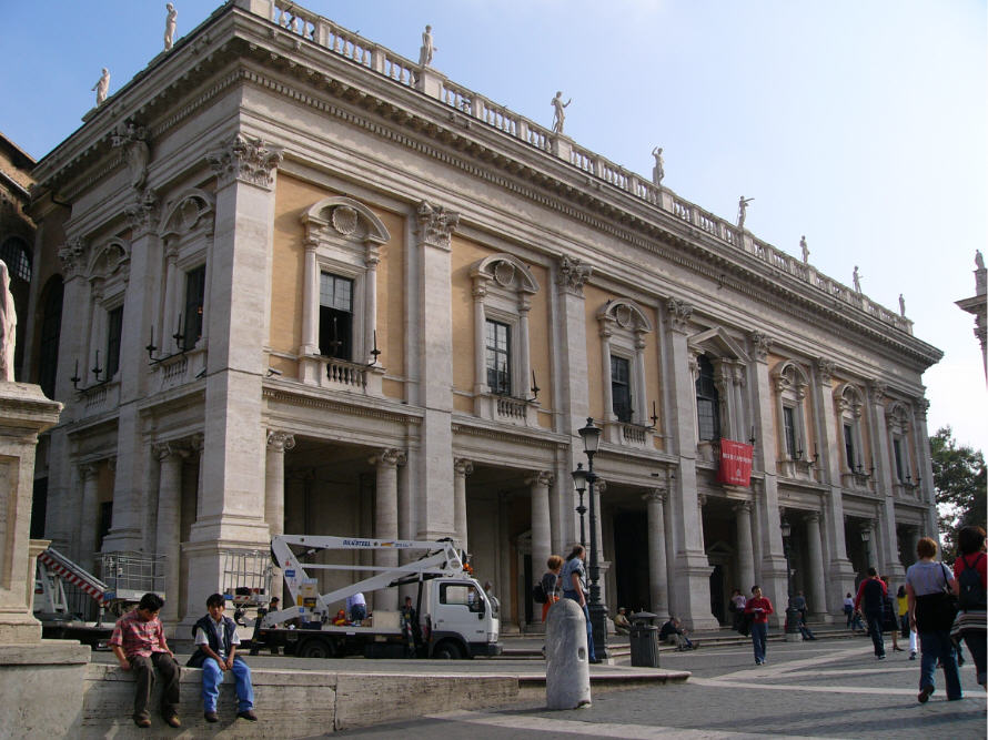 Palazzo Nuovo (Rom) in Italien
