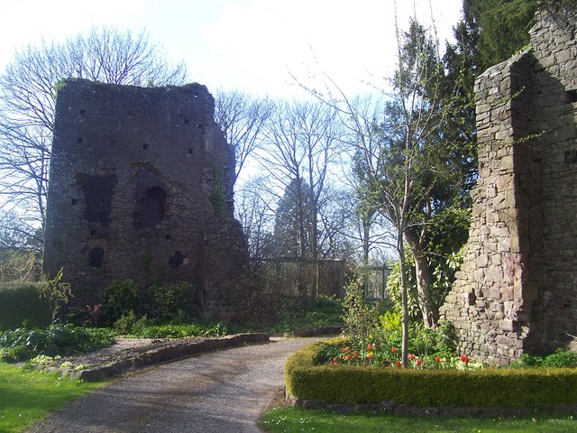 Tiverton Castle in England