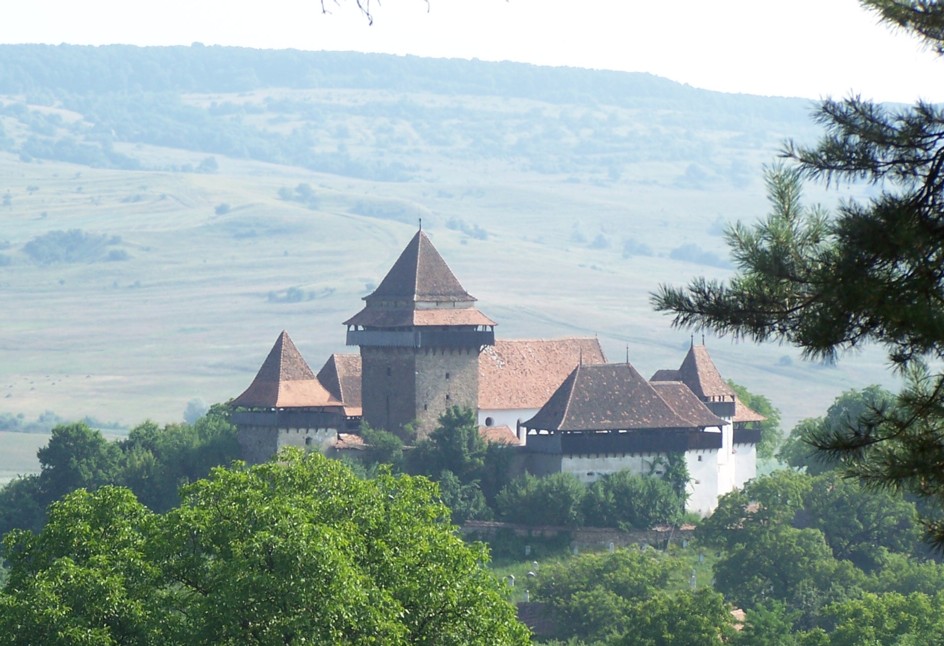 Viscri fortified church in Romania