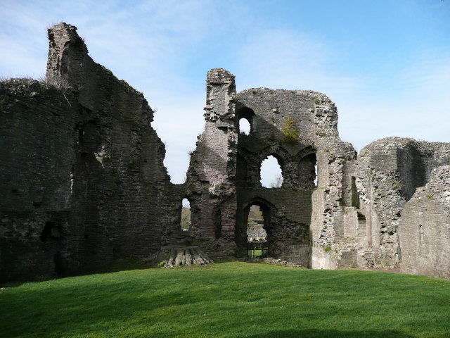 Abergavenny Castle in Wales