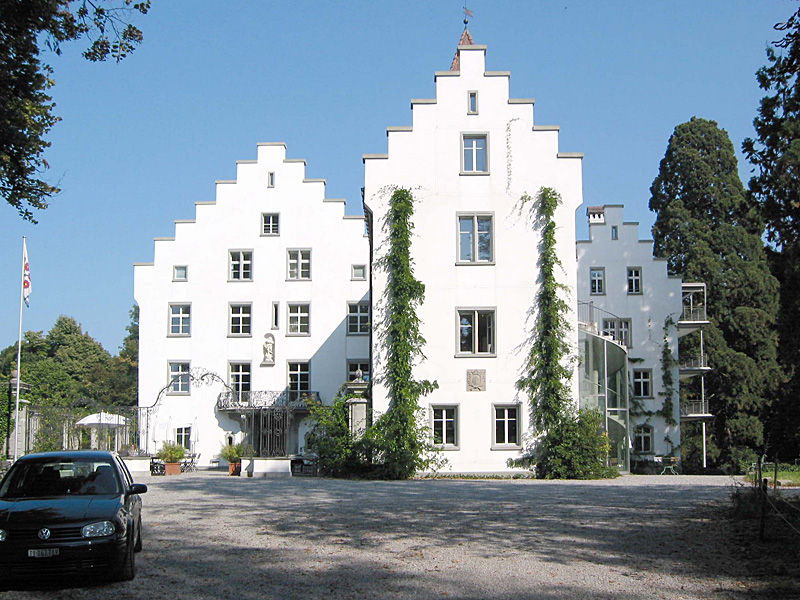 Wartegg castle and park in Zwitserland