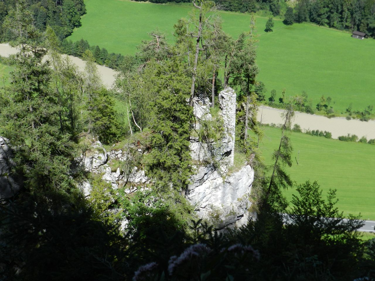 Burgruine Saalegg w Austrii