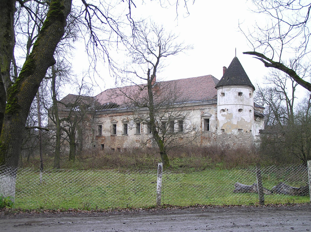 Pomoriany Castle in Ukraine
