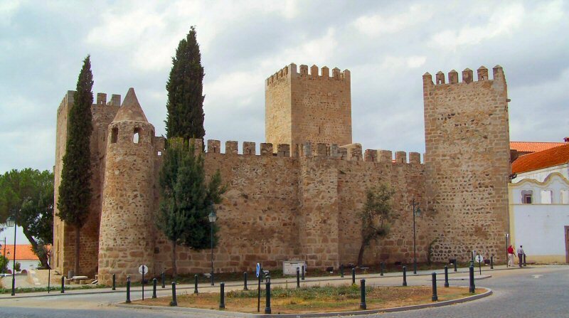Castle of Alter do Chão in Portugal