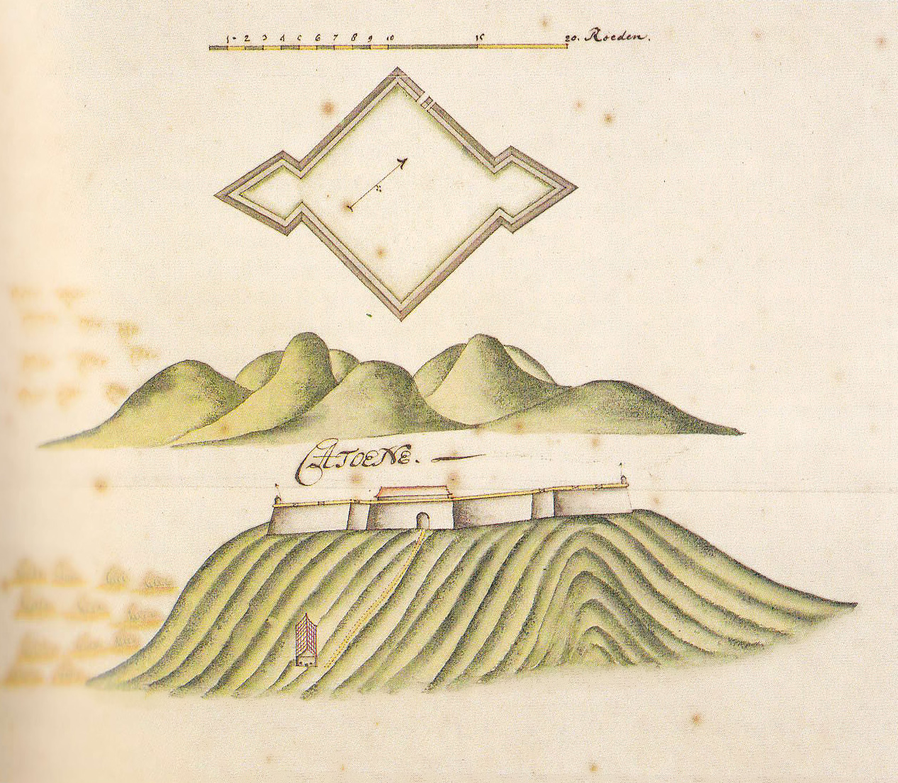 Katuwana Fort in Sri Lanka