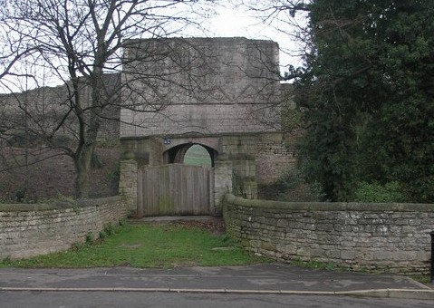 Tickhill Castle in England