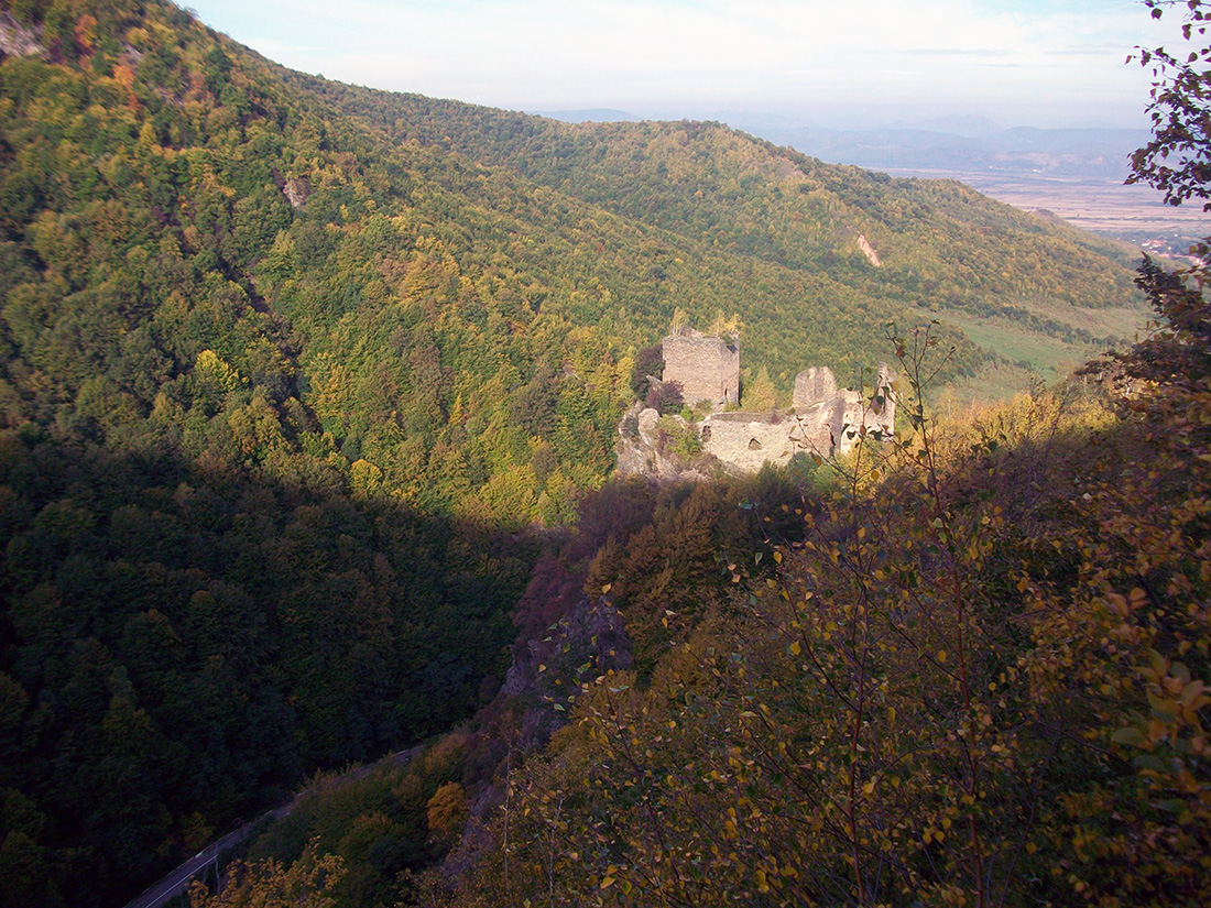 Colț Fortress in Rumänien