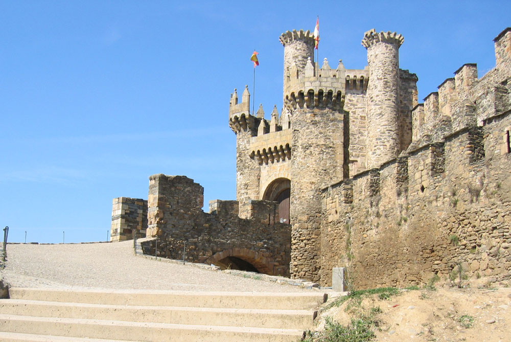 Ponferrada Castle in Spain