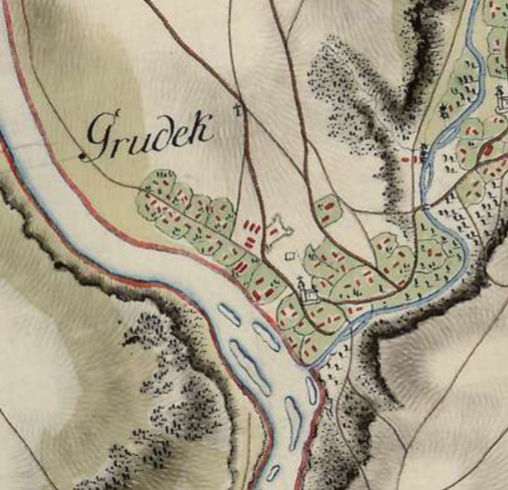 Horodok castle in Oekraïne
