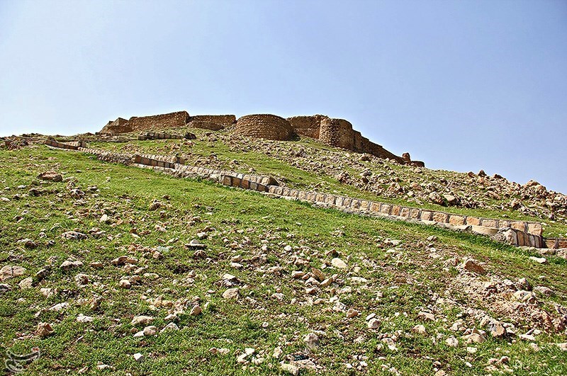 Posht Qaleh Castle in Iran