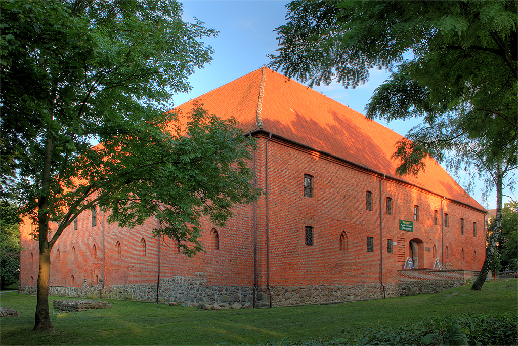 Ostróda Castle in Poland