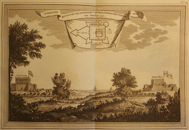 Fort James in Ghana