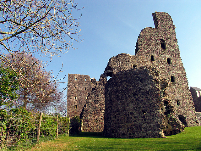 Oxwich Castle（ウェールズ）