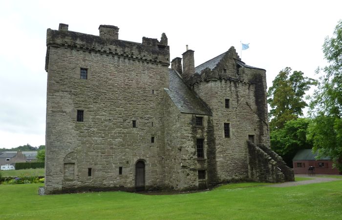 Huntingtower Castle in Scotland