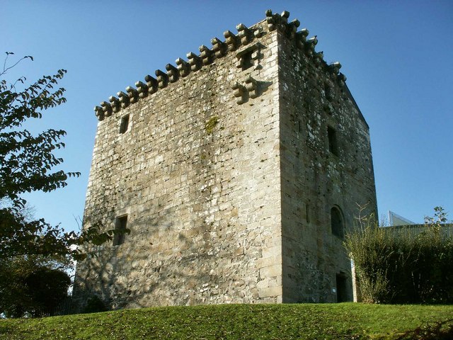 Mearns Castle en Escocia