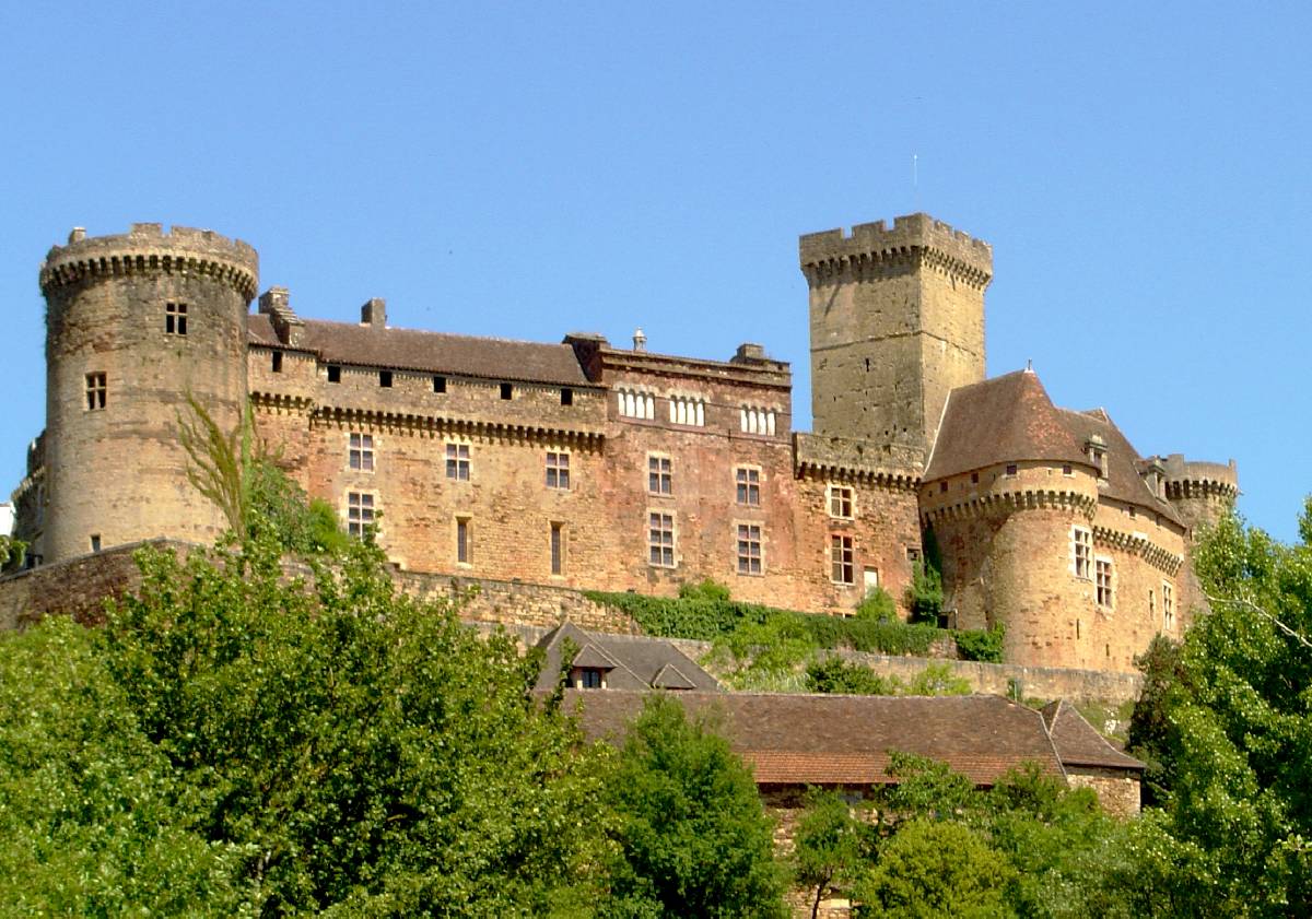 Château de Castelnau-Bretenoux in France