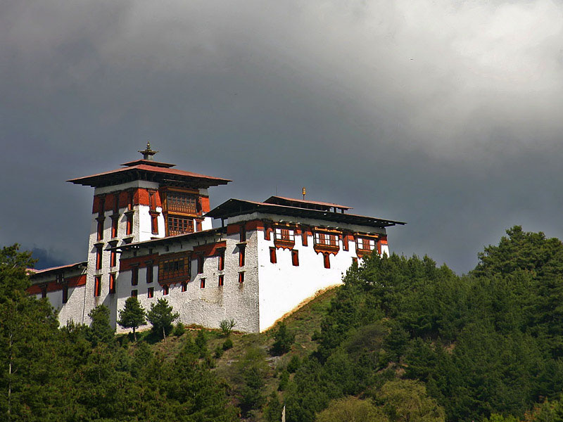 Jakar-Dzong in Bhutan
