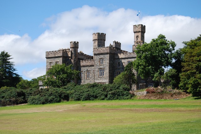 Lews Castle in Scotland