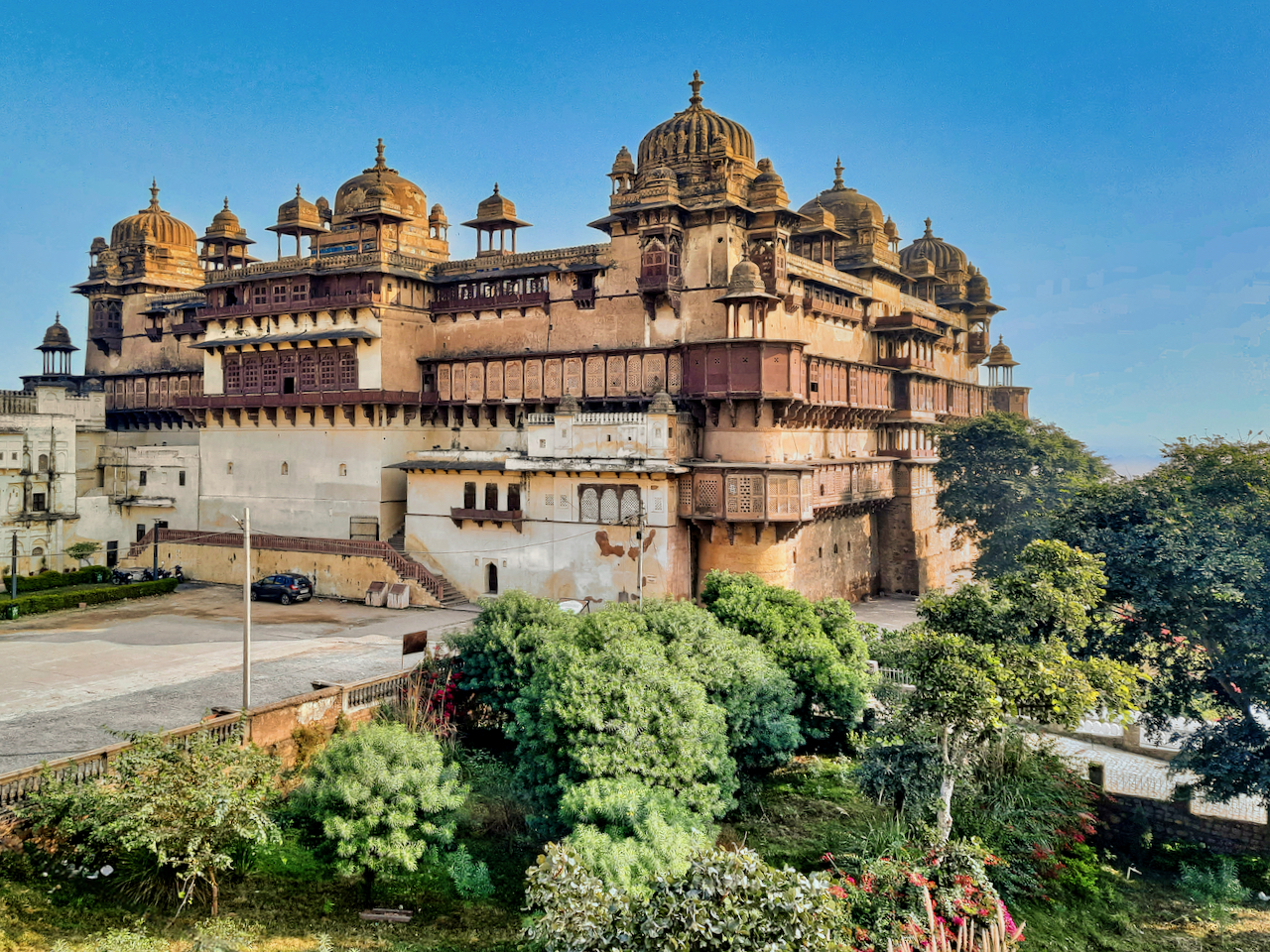 Jahangir Mahal, Orchha in India