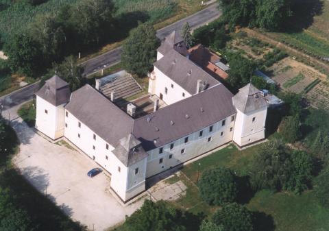 Castle of Egervár in Hungary
