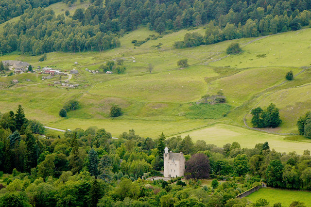 Abergeldie Castle in Scotland