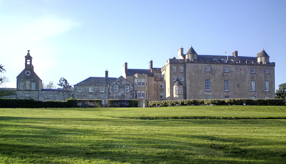 Sundrum Castle en Escocia