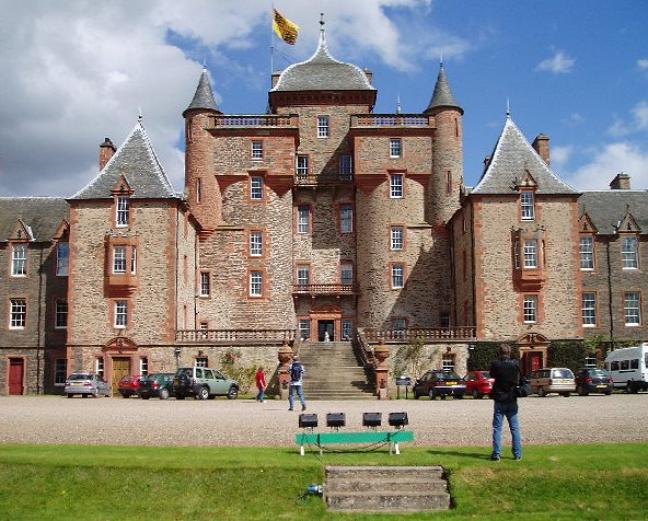 Thirlestane Castle in Scotland