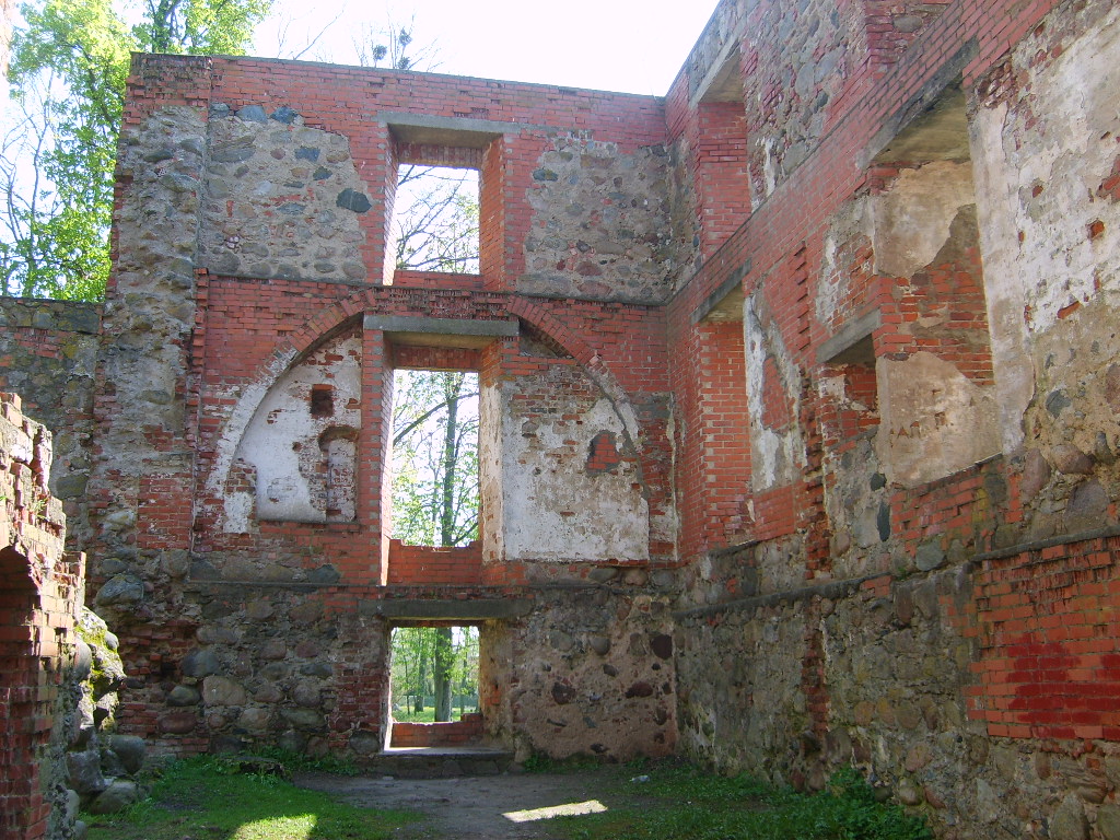 Grobiņa Castle in Latvia
