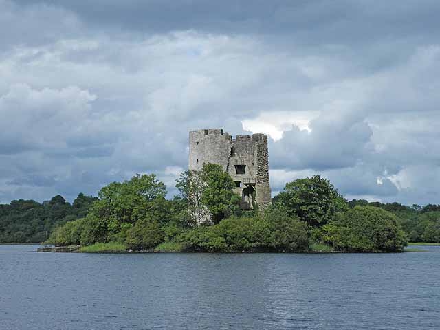 Cloughoughter Castle in Ireland