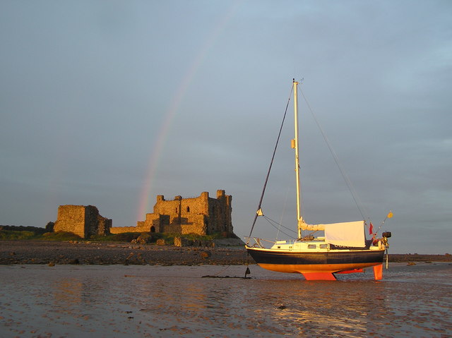 Piel Castle en Inglaterra