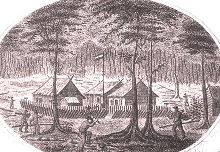 Fort Du Bus in Indonesia