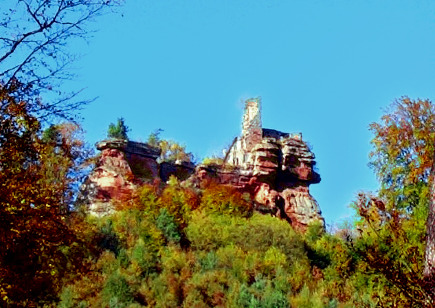 Château de Lutzelhardt in France