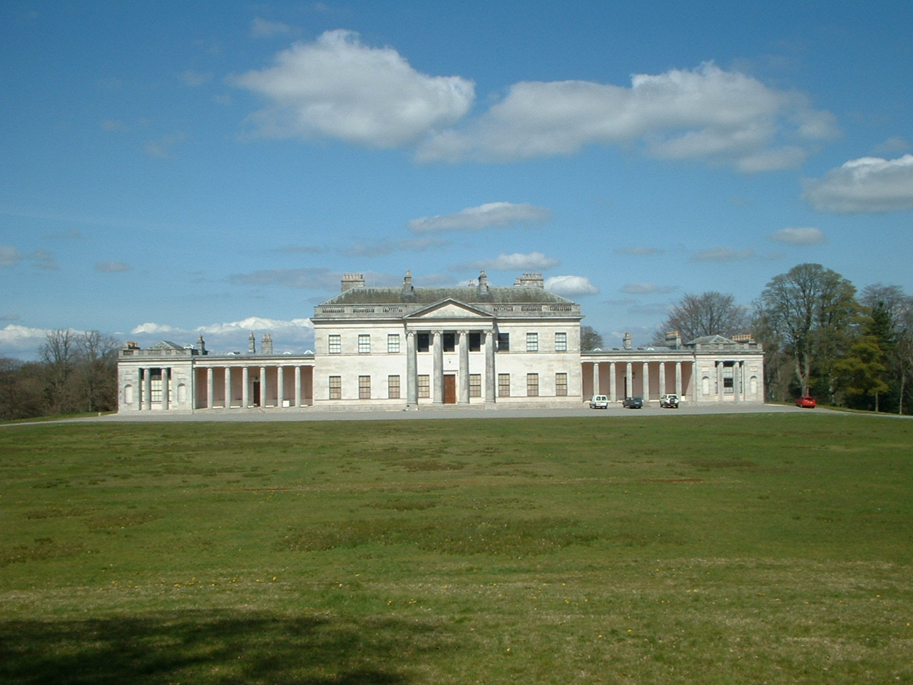 Castle Coole in Noord-Ierland