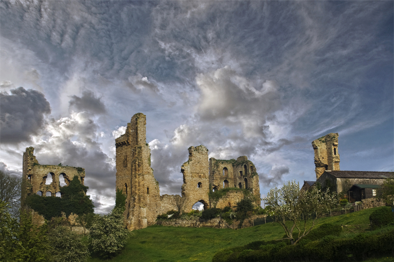 Sheriff Hutton Castle in England