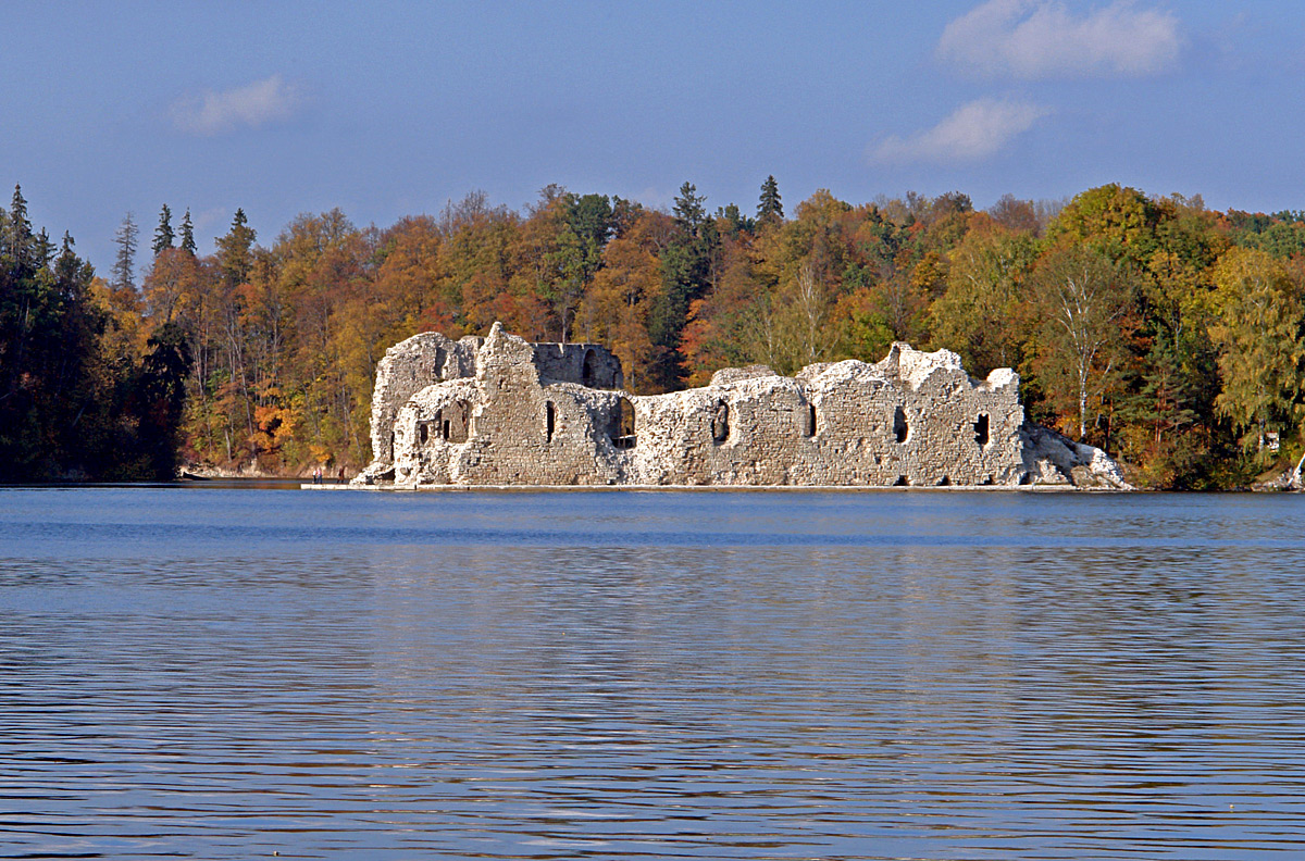 Koknese Castle in Latvia