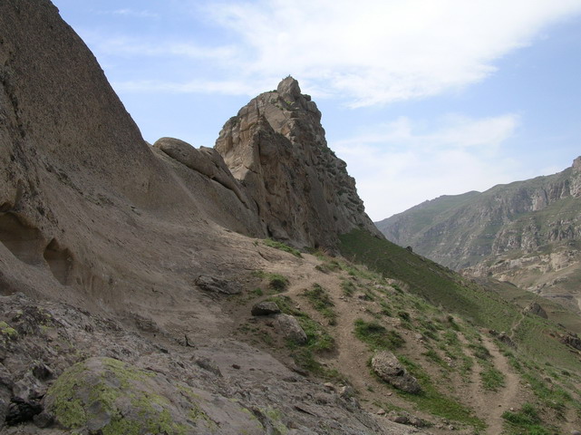 Poshtab Castle in Iran