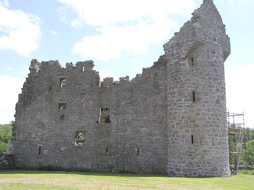 Monea Castle in Northern Ireland