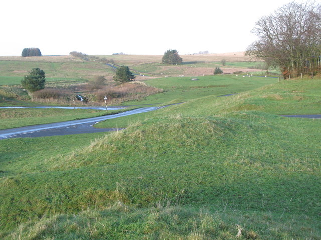 Bewcastle Roman Fort en Inglaterra