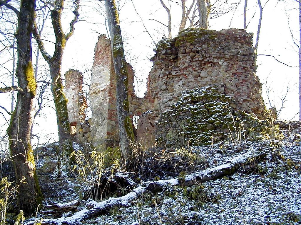 Embūte Castle in Latvia