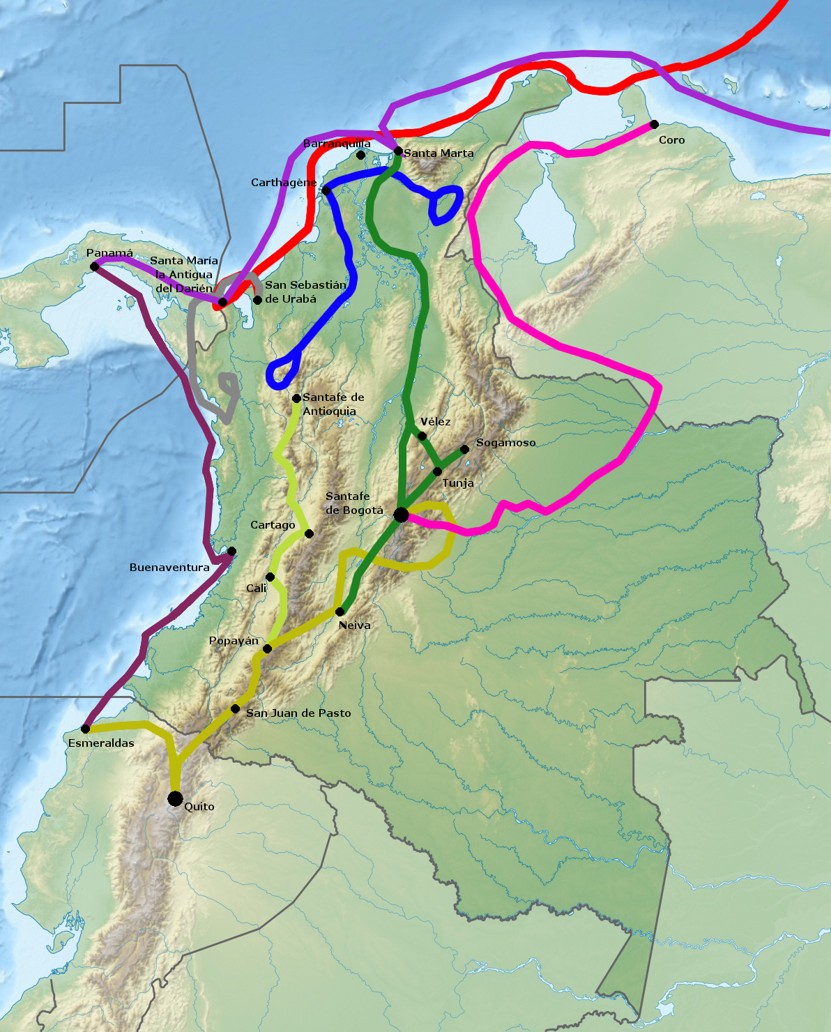 San Sebastián de Urabá in Colombia